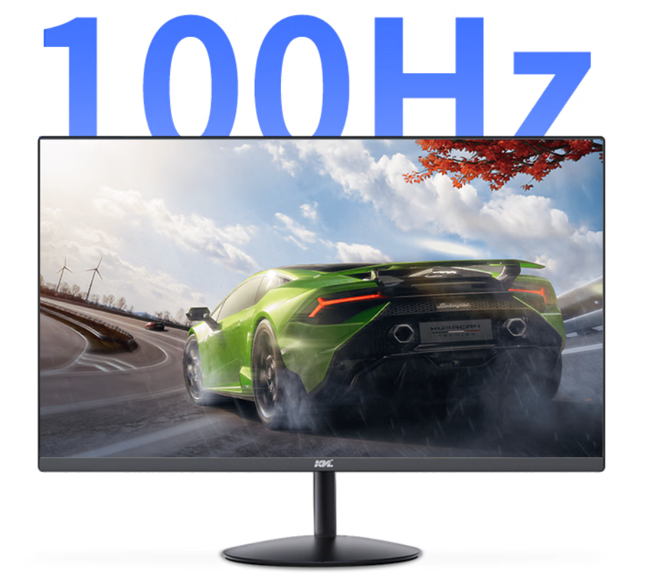 23.8英寸电脑显示器 1080P 100Hz低蓝光 广色域 微边框纤薄机身 台式电脑显示屏